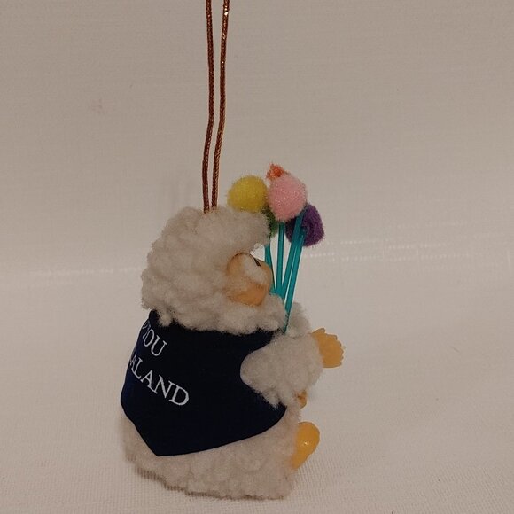 ADORABLE New Zealand Souvenir RAM I Love You Balloons VINTAGE - Picture 2 of 5